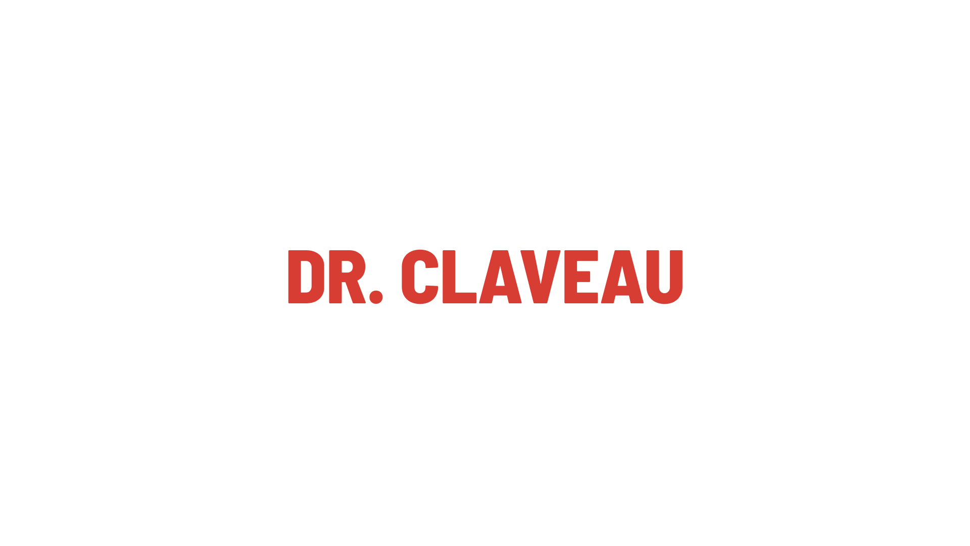 Timmins Care The image displays the text "DR. CLAVEAU" in bold red letters on a white background. Cochrane District Social Services Administration Board