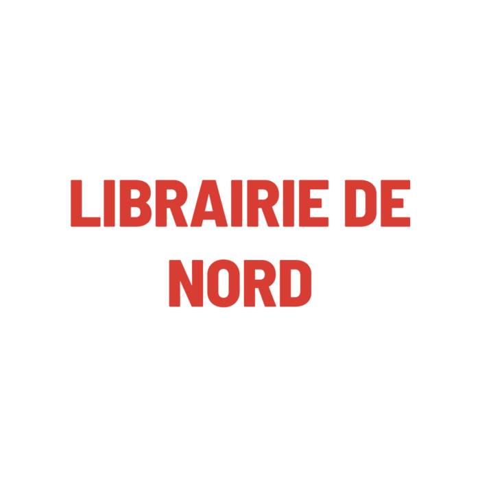 Timmins Care Text reading "LIBRAIRIE DE NORD" in bold, red capital letters on a white background. Cochrane District Social Services Administration Board