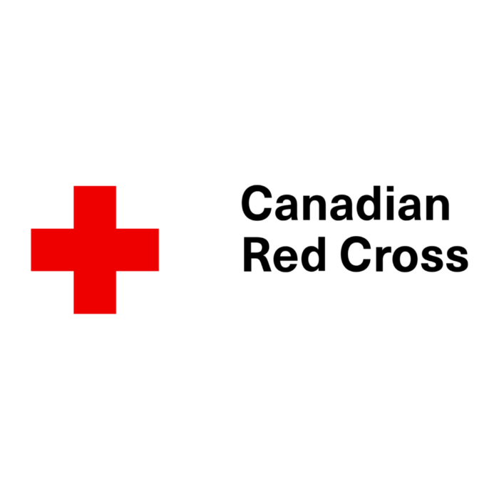 Timmins Care Canadian Red Cross logo with a red cross symbol on the left and the text "Canadian Red Cross" on the right against a white background. Cochrane District Social Services Administration Board