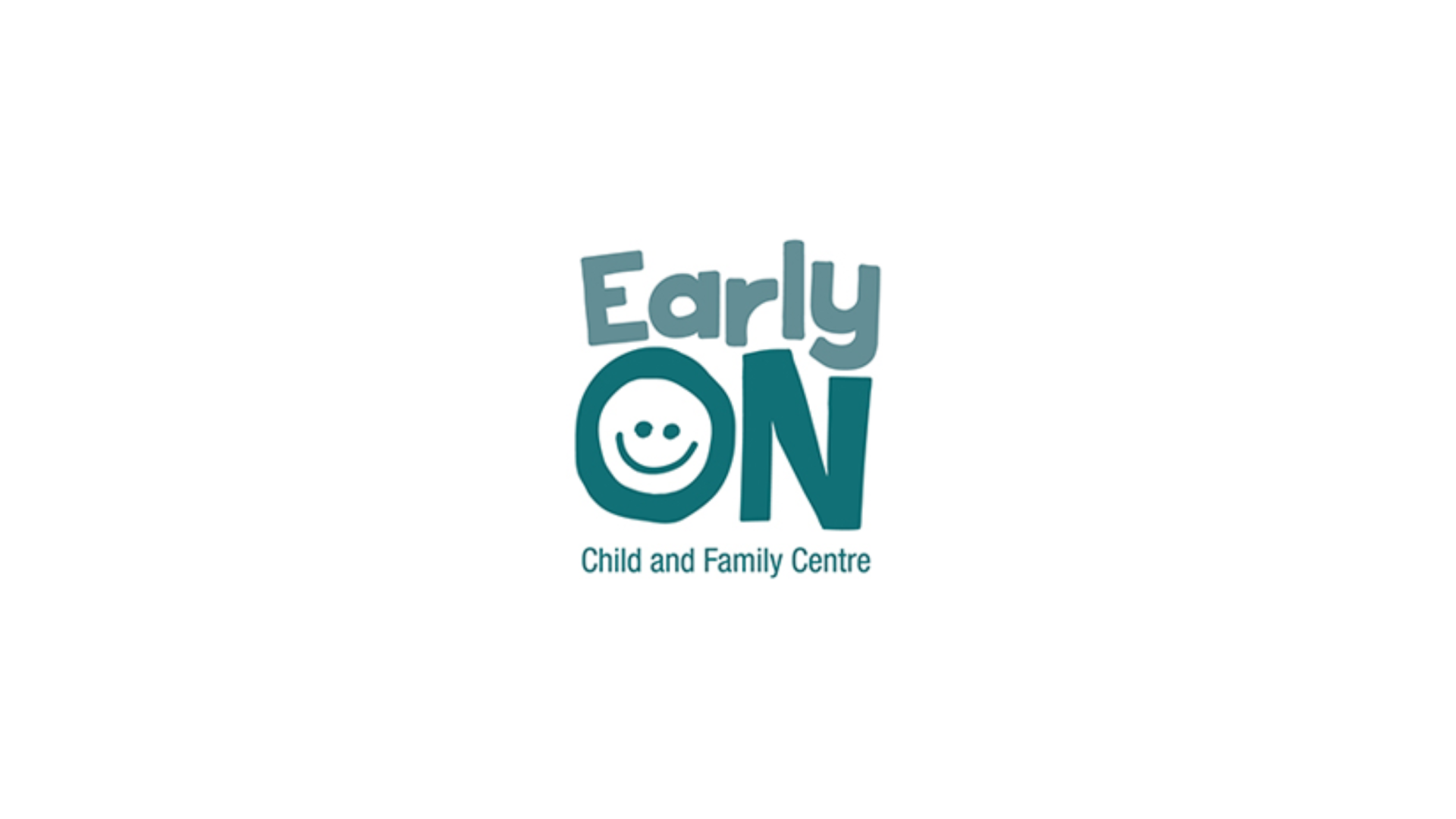 Timmins Care Logo of EarlyON Child and Family Centre with a smiling face in the letter 'O' on a white background. Cochrane District Social Services Administration Board