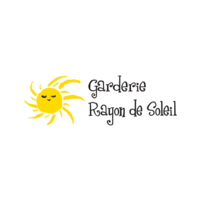 Timmins Care Logo of "Garderie Rayon de Soleil" with a smiling sun illustration next to the text. Cochrane District Social Services Administration Board