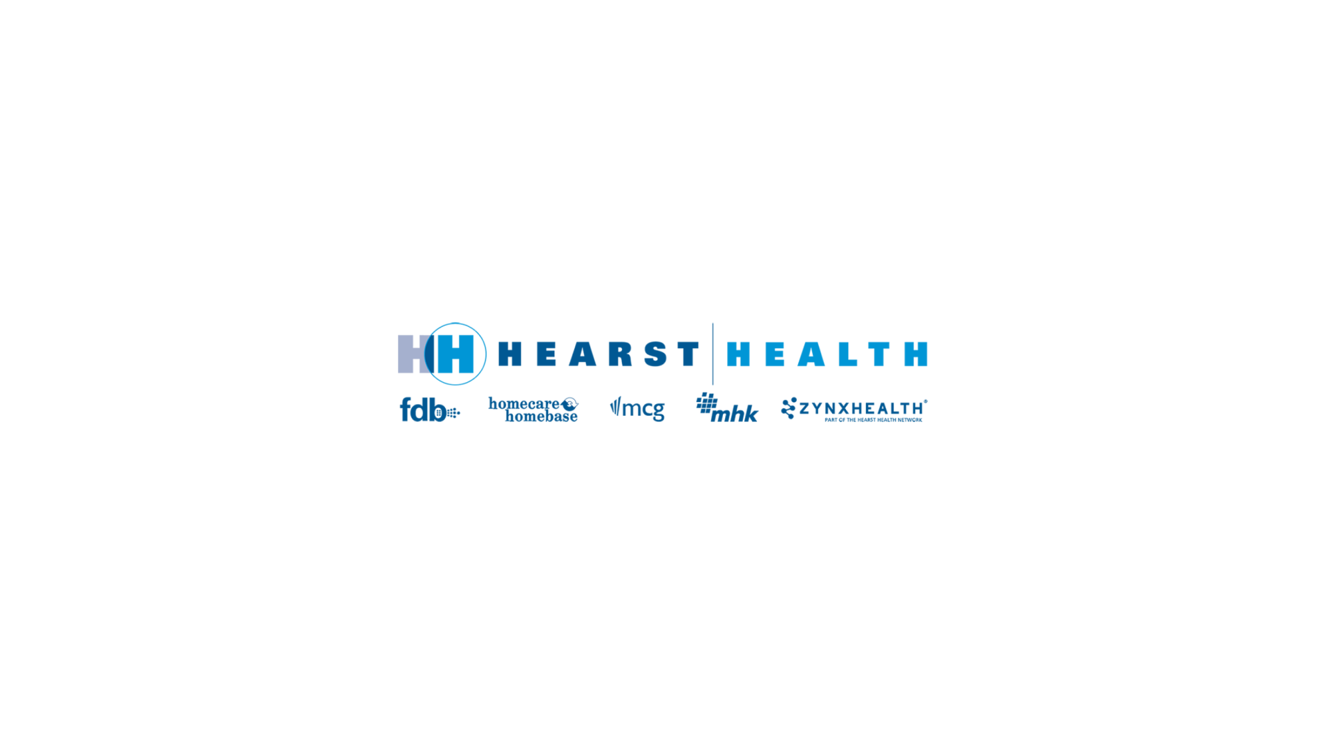 Timmins Care Logo for Hearst Health with subsidiary logos underneath, including fdb, Homecare Homebase, MCG, MHK, and SYMX Health. Cochrane District Social Services Administration Board